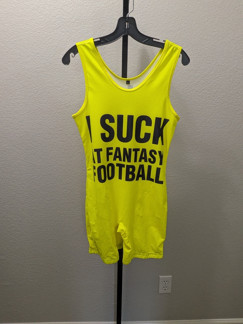 3/$12 One-Piece Romper Fantasy Football Loser Costume Cosplay